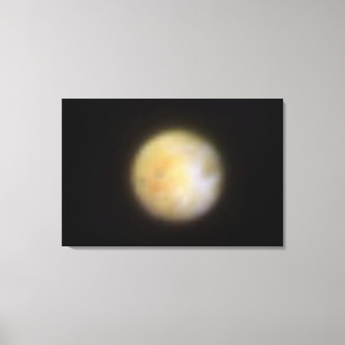Hubble Observes Volcanic Io _ Visible Light Canvas Print