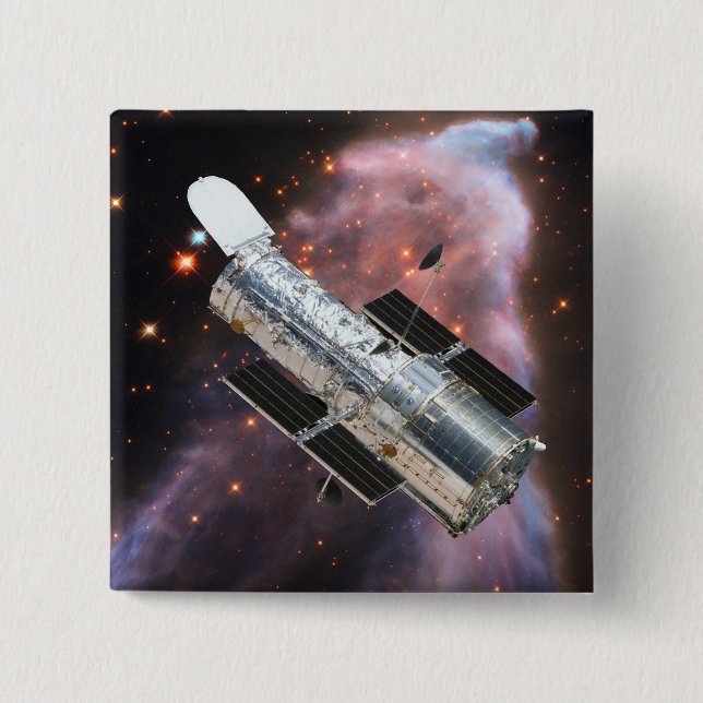 Hubble Space Telescope Button (Front)