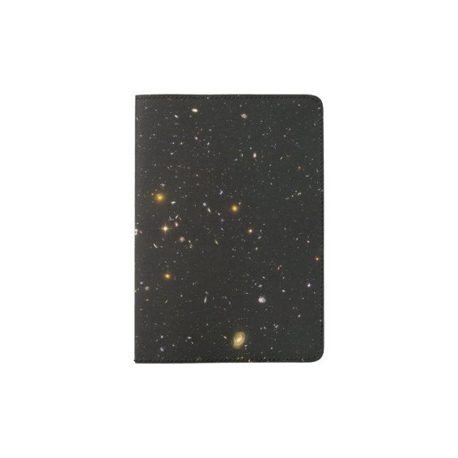 Hubble Space Telescope Field of Galaxies Poster Passport Holder (Front)