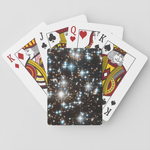 Hubble Space Telescope Image of Globular Cluster Playing Cards