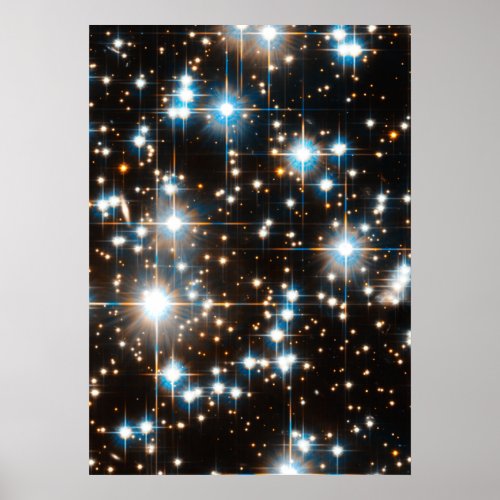 Hubble Space Telescope Image of Globular Cluster Poster