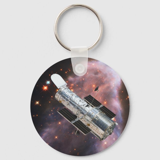 Hubble Space Telescope Keychain (Front)
