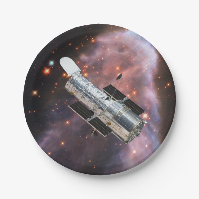 Hubble Space Telescope Paper Plates (Front)