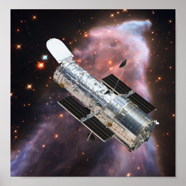 Hubble Space Telescope Poster (Front)