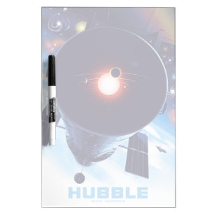 Hubble Space Telescope Poster. Dry Erase Board
