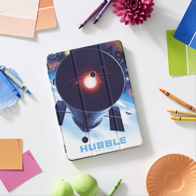 Hubble Space Telescope Poster. iPad Air Cover (In Situ)