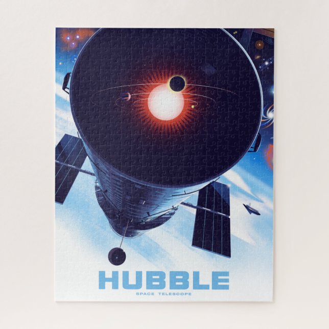 Hubble Space Telescope Poster. Jigsaw Puzzle (Vertical)