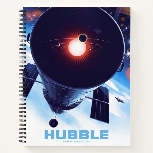 Hubble Space Telescope Poster Notebook