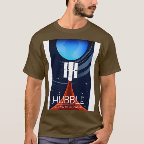 Hubble Space Telescope space art T_Shirt