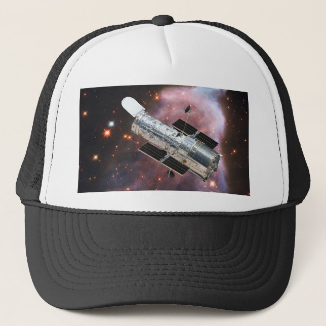 Hubble Space Telescope Trucker Hat (Front)