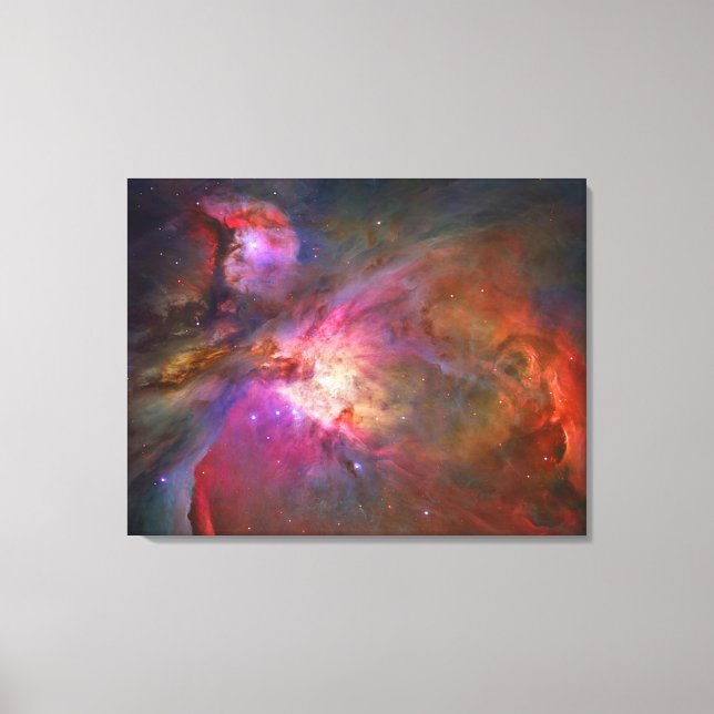 HUBBLE TELESCOPE "Orion Nebula" ON CANVAS Gift (Front)
