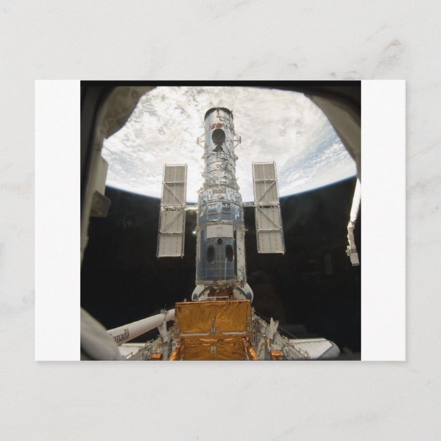 Hubble telescope postcard (Front)