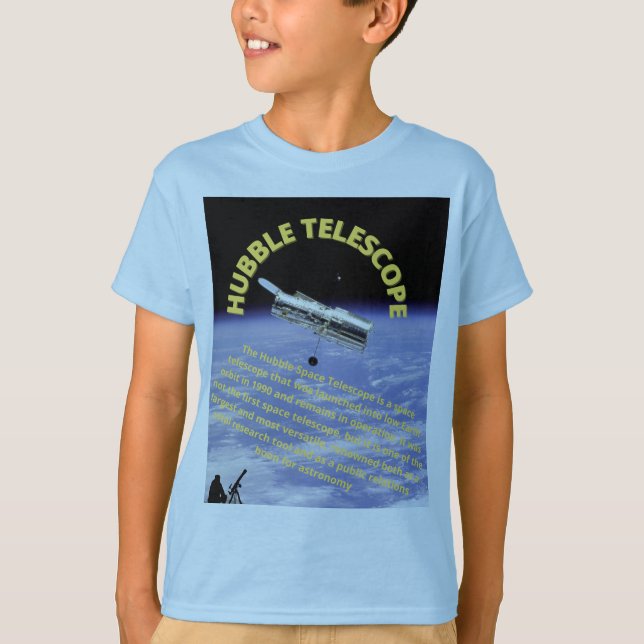 Hubble Telescope T-Shirt (Front)