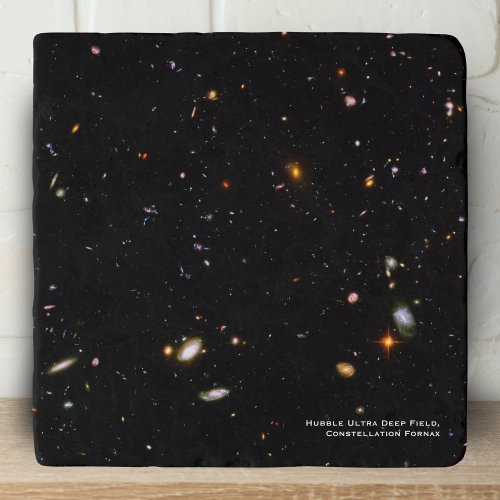 Hubble Telescope Ultra Deep Field Galaxies Photo Trivet