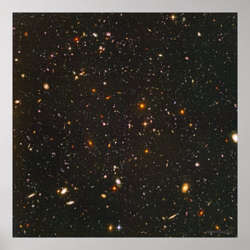Hubble Ultra Deep Field 24x24  22x22 Poster