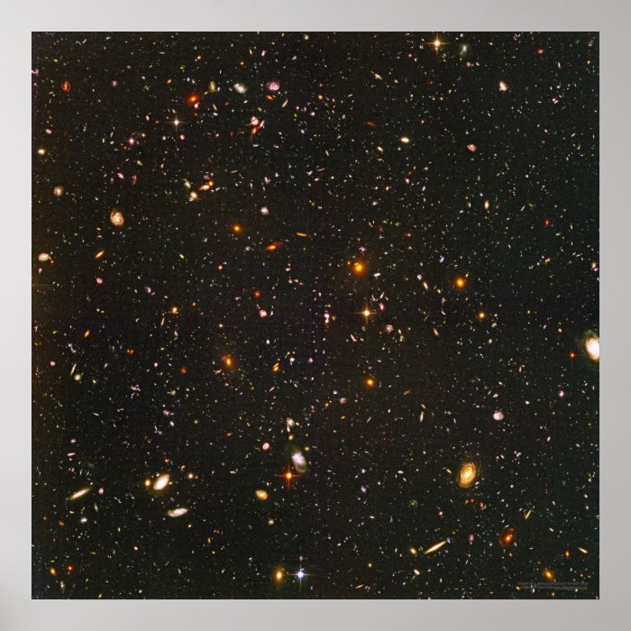 Hubble Ultra Deep Field 24x24  (22x22) Print