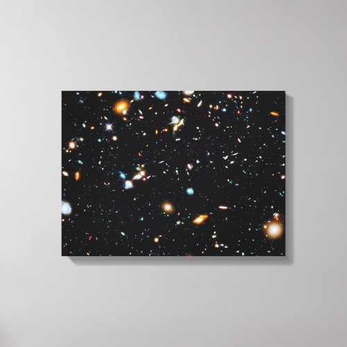 Hubble Ultra Deep Field Canvas Print