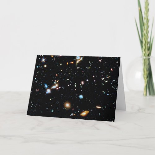 Hubble Ultra Deep Field Card