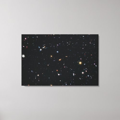 Hubble Ultra Deep Field Continues to Tell Canvas Print