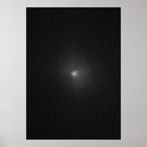Hubble View of Comet Tempel 1 Before Impact Poster