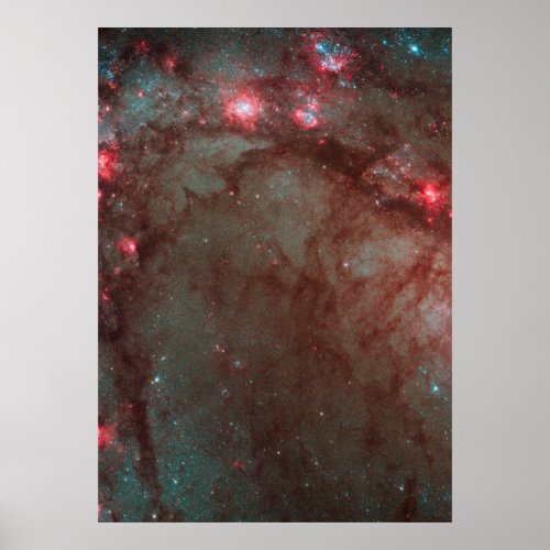 Hubble Wide Field Camera 3 Image Details Star Poster