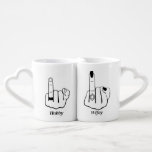 Hubbly and Wife New Couple Gifts Newlyweds Gifts Coffee Mug Set<br><div class="desc">Celebrate the joy of newlywed life with this adorable Hubbly and Wife Coffee Mug Set! Whether they’re sipping their morning coffee or enjoying a cozy tea date,  this matching mug set is a fun and heartfelt way to start their new journey together.</div>