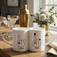 Hubbly and Wife New Couple Gifts Newlyweds Gifts