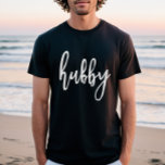 Hubby and Wifey Honeymoon T-Shirt<br><div class="desc">hubby and wifey honeymoon</div>