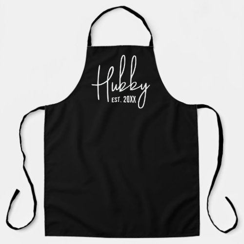 Hubby and wifey kitchen aprons for couple