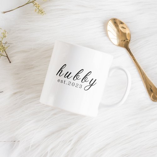 Hubby Est 2023 _ groomsmen newlywed  Coffee Mug