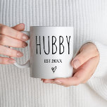 Hubby Est 2024 Announcement To Be Newlywed Wedding Coffee Mug<br><div class="desc">Hubby Est 2024 Announcement To Be Newlywed Wedding Coffee Mug</div>