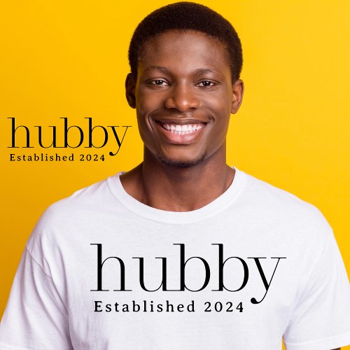 Hubby Husband T_Shirt