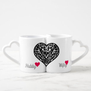 Hubby wifey Lovers mug