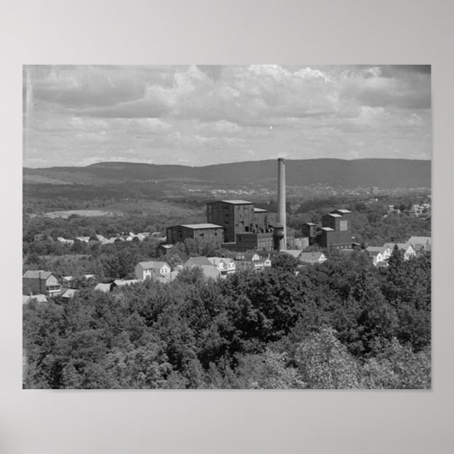 Huber Breaker Ashley Pa. Poster (Front)