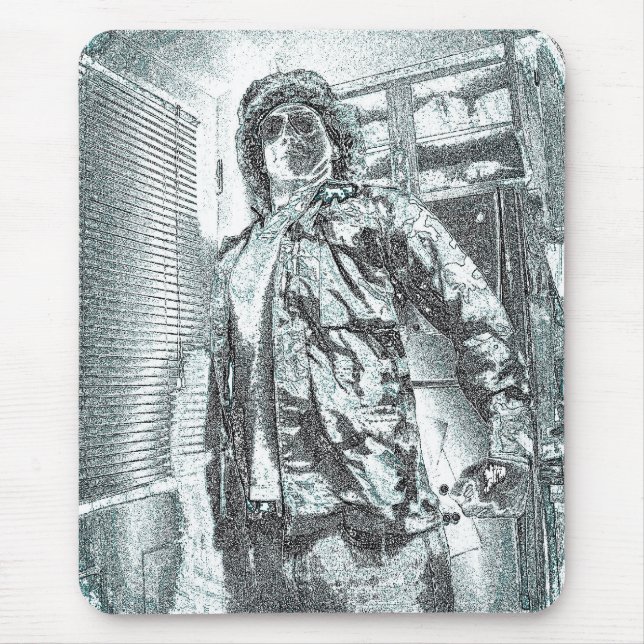 Huber in Uniform Mouse Pad (Front)