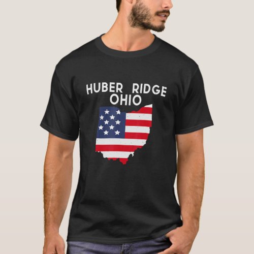 Huber Ridge Ohio USA State America Travel Ohioan T_Shirt