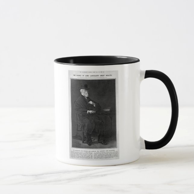Hubert George de Burgh-Canning Mug (Right)