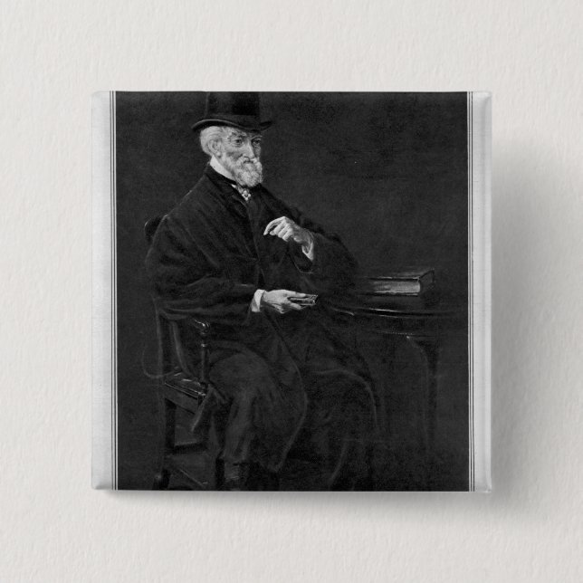 Hubert George de Burgh-Canning Pinback Button (Front)