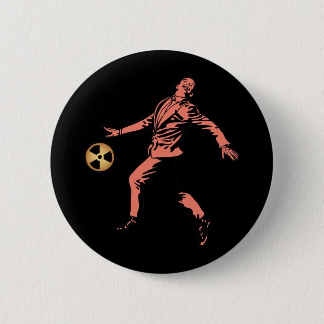 Hubris Ball Button (Front)