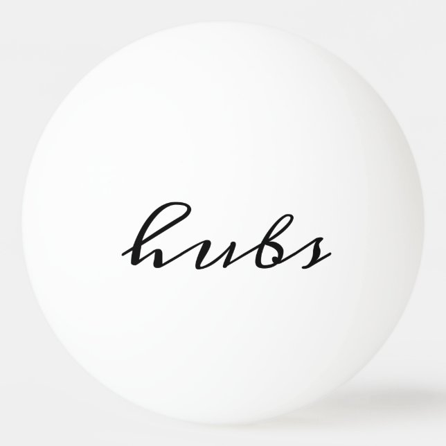 Hubs script Ping-Pong ball (Front)