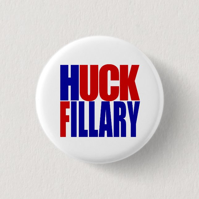 “HUCK FILLARY” 1.25-inch Button (Front)