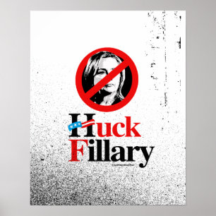 Huck Fillary Symbol1 - Anti Hillarypng.png Poster