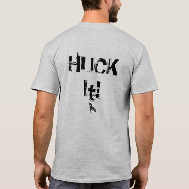 huck it chuck it football shirt