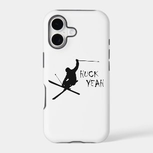 Huck Yeah (Skiing) iPhone 17 Case