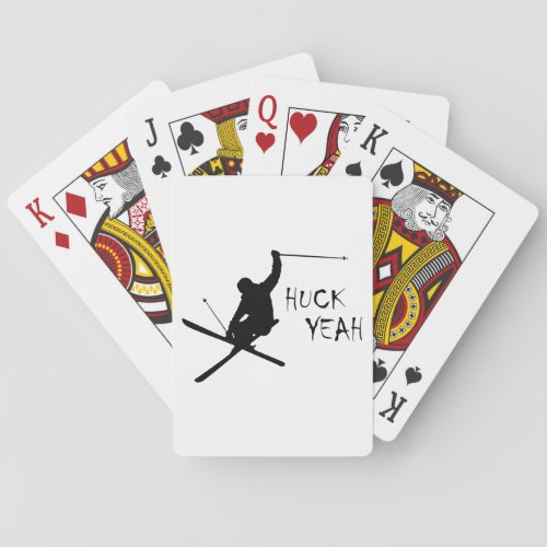 Huck Yeah Skiing Poker Cards