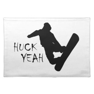 Huck Yeah (Snowboarding) Placemat