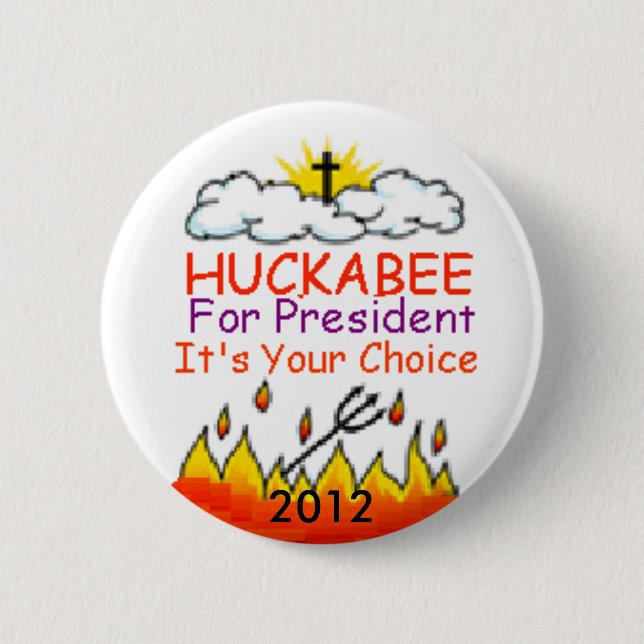 HUCKABEE 2012 Button (Front)