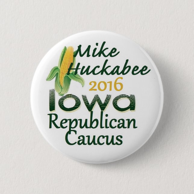 HUCKABEE 2016 PINBACK BUTTON (Front)