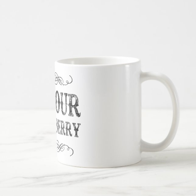 huckleberry coffee mug (Right)