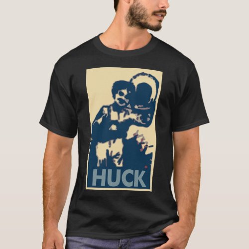 Huckleberry Finn Poster Political Parody T_Shirt